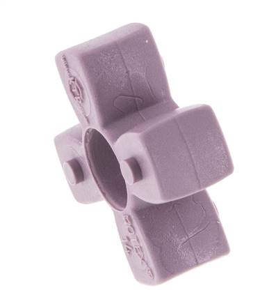 ROTEX Size 14 Jaw Coupling Spider 98 Shore A Violet - KTR