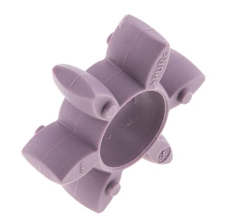 ROTEX Size 19 Jaw Coupling Spider 98 Shore A Violet - KTR