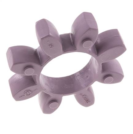ROTEX Size 48 Jaw Coupling Spider 98 Shore A Violet - KTR