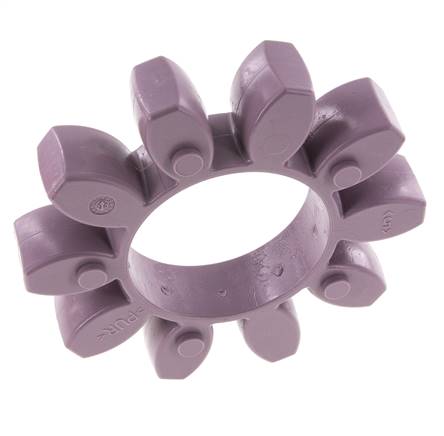 ROTEX Size 75 Jaw Coupling Spider 98 Shore A Violet - KTR