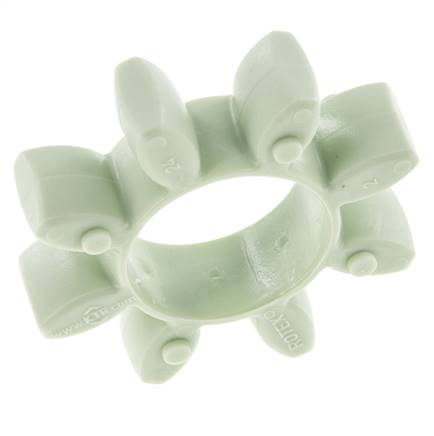 ROTEX Size 24 Jaw Coupling Spider 64 Shore D Green - KTR