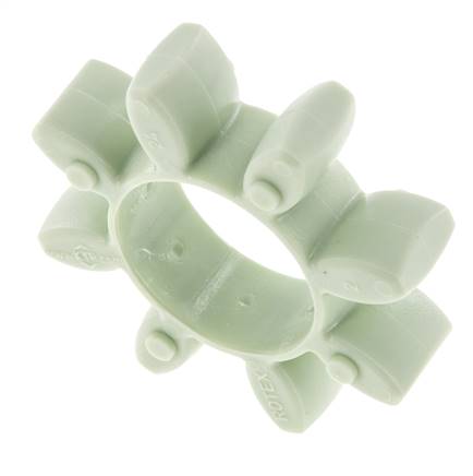 ROTEX Size 24 Jaw Coupling Spider 64 Shore D Green - KTR