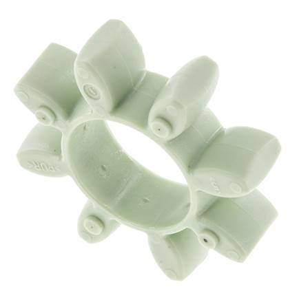 ROTEX Size 24 Jaw Coupling Spider 64 Shore D Green - KTR