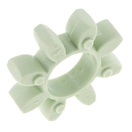 ROTEX Size 28 Jaw Coupling Spider 64 Shore D Green - KTR