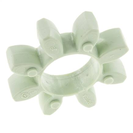 ROTEX Size 38 Jaw Coupling Spider 64 Shore D Green - KTR