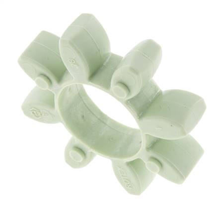 ROTEX Size 38 Jaw Coupling Spider 64 Shore D Green - KTR
