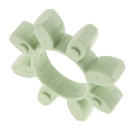 ROTEX Size 48 Jaw Coupling Spider 64 Shore D Green - KTR