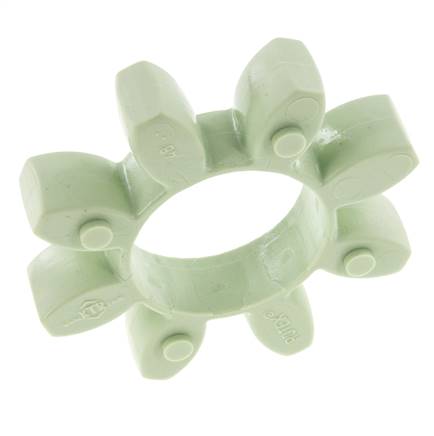 ROTEX Size 48 Jaw Coupling Spider 64 Shore D Green - KTR