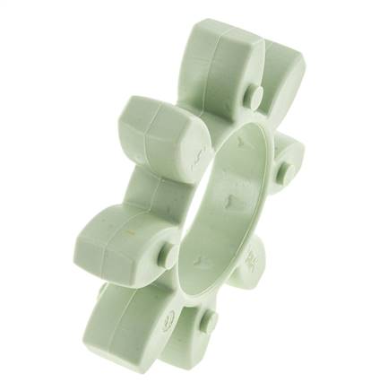 ROTEX Size 55 Jaw Coupling Spider 64 Shore D Green - KTR