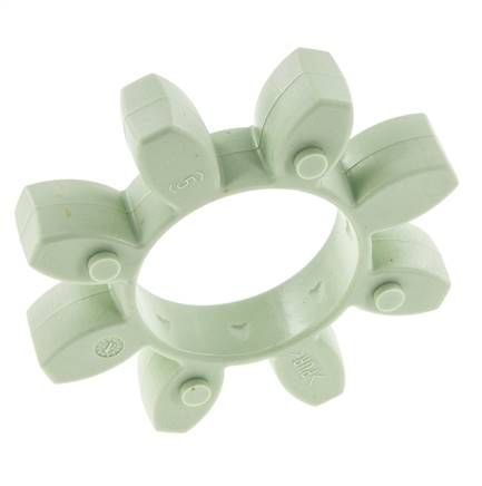 ROTEX Size 55 Jaw Coupling Spider 64 Shore D Green - KTR