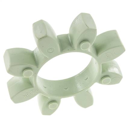 ROTEX Size 65 Jaw Coupling Spider 64 Shore D Green - KTR