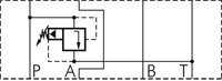 NG6 (D03) Sandwich Relief Valve P to T 315bar - Rexroth