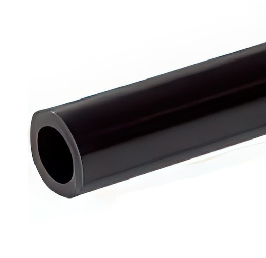 PTFE (Teflon) chemical resistant hose 10x12 mm 1 m black colour
