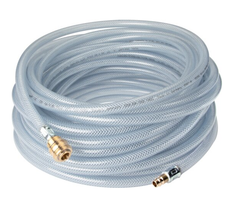 Compressed air hose with DN 7.2 coupling, 16 bar, 10 meter, 20 mm outer diameter