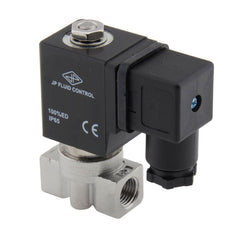 Solenoid Valve HP-DA 1/4'' high pressure stainless steel PTFE 4-100bar 230V AC