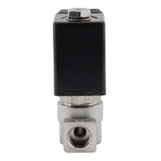 Solenoid Valve HP-DA 1/4'' high pressure stainless steel PTFE 4-100bar 230V AC