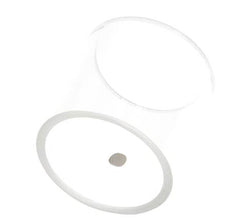 Replacement sight glass for G1'' flow indicator