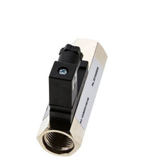 G1/2'' brass variable area flow switch water 0.4-1.8 l/min 300 bar