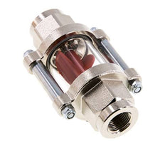 G3/8'' brass flow indicator with impeller 1.1-5.5 l/min 25 bar