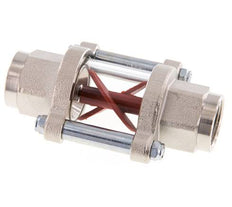 G1/2'' brass flow indicator with impeller 1.3-6.3 l/min 25 bar
