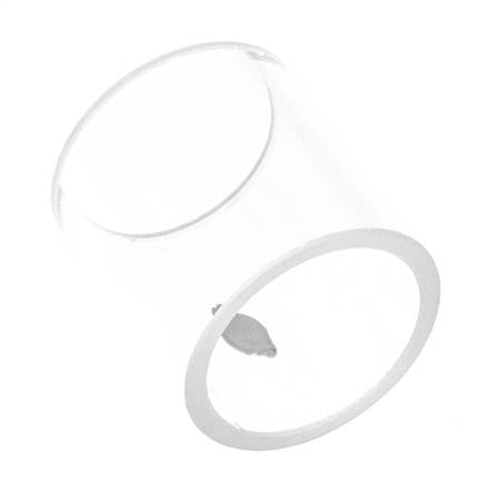 Replacement sight glass for G3/8'' flow indicator