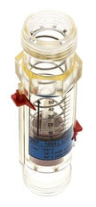 G1'' plastic variable area flow meter water 5-50 l/min