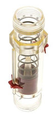 G1'' plastic variable area flow meter water 10-80 l/min