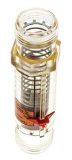G1'' plastic variable area flow meter oil 100 cSt 2-30 l/min