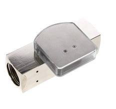G1'' brass variable area flow meter oil 0.1-0.8 l/min 250 bar