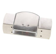 G1'' brass variable area flow meter oil 2-8 l/min 250 bar