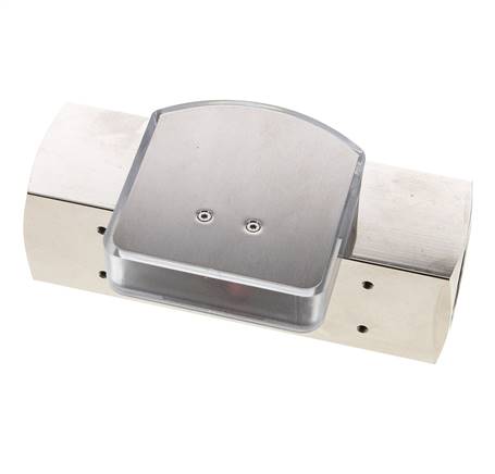 G1'' brass variable area flow meter oil 20-60 l/min 250 bar