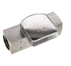 G1'' stainless variable area flow meter oil 0.5-1.5 l/min 300 bar