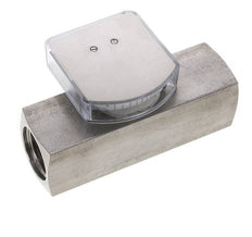 G1'' stainless variable area flow meter oil 1-4 l/min 300 bar