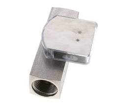 G1'' stainless variable area flow meter oil 2-8 l/min 300 bar
