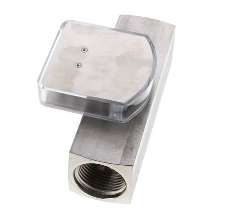 G1'' stainless variable area flow meter oil 3-10 l/min 300 bar