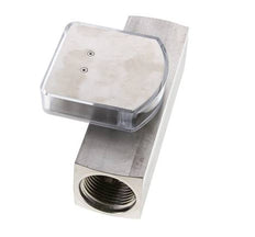 G1'' stainless variable area flow meter oil 3-10 l/min 300 bar