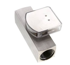 G1'' stainless variable area flow meter oil 8-24 l/min 300 bar