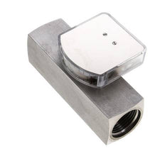 G1'' stainless variable area flow meter oil 10-30 l/min 300 bar