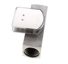 G1'' stainless variable area flow meter oil 10-30 l/min 300 bar