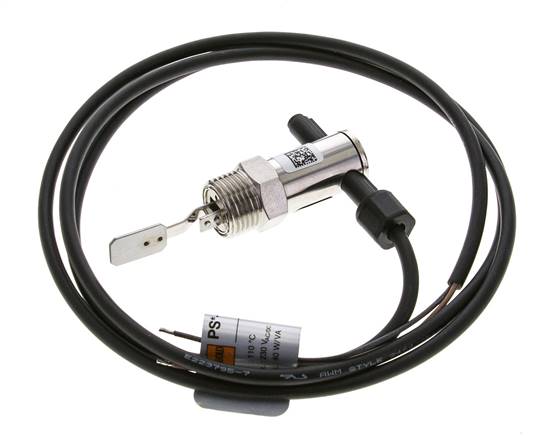 G1/2'' stainless insertion paddle flow switch DN 50-150 250 bar
