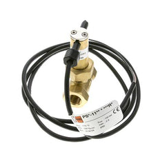 G3/8'' brass inline paddle flow switch 2.8-6 l/min 100 bar
