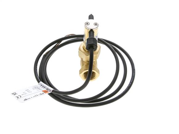 G1/2'' brass inline paddle flow switch 2.7-6.4 l/min 100 bar