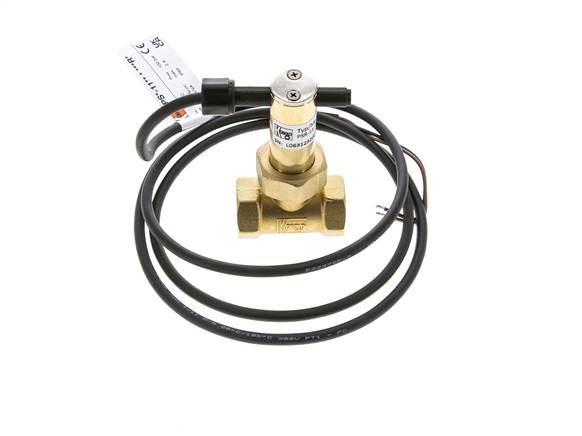 G1/2'' brass inline paddle flow switch 2.7-6.4 l/min 100 bar