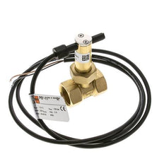 G3/4'' brass inline paddle flow switch 7.7-13.4 l/min 100 bar