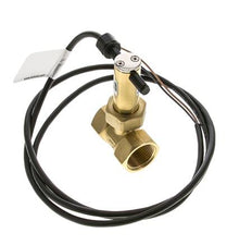 G3/4'' brass inline paddle flow switch 7.7-13.4 l/min 100 bar