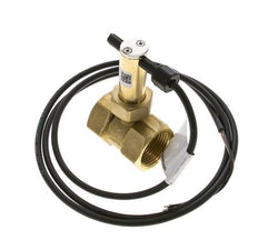 G1'' brass inline paddle flow switch 7.4-18.2 l/min 100 bar
