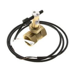 G1'' brass inline paddle flow switch 7.4-18.2 l/min 100 bar
