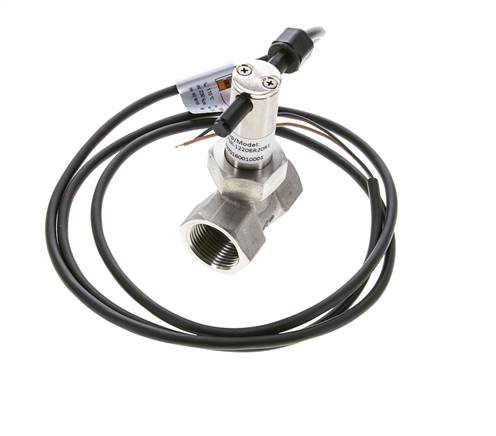 G3/4'' stainless inline paddle flow switch 7.7-13.4 l/min 250 bar