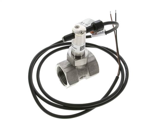 G1'' stainless inline paddle flow switch 7.4-18.2 l/min 250 bar
