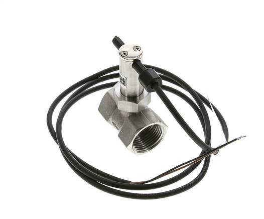 G1'' stainless inline paddle flow switch 7.4-18.2 l/min 250 bar